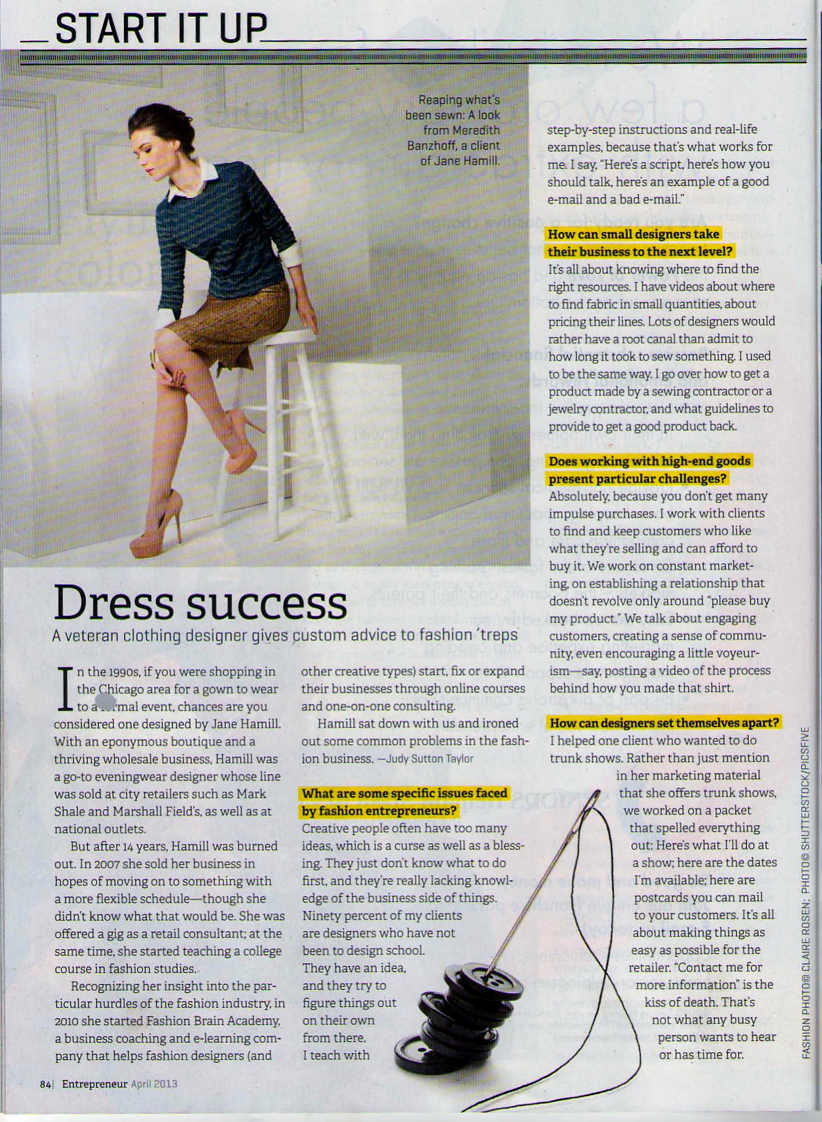 page 84 - Entrepreneur magazine April issue
