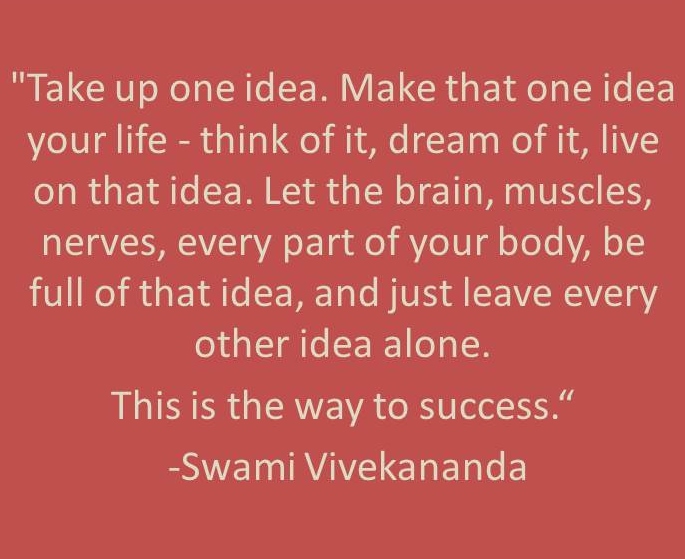 One Idea Quote