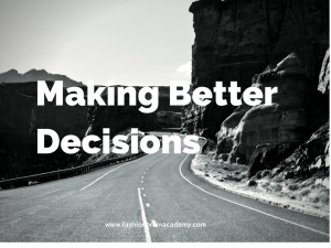 tips for decision making for clothing designers