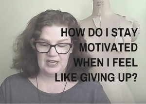 how do I stay motivated in business when I'm stuck in a rut?