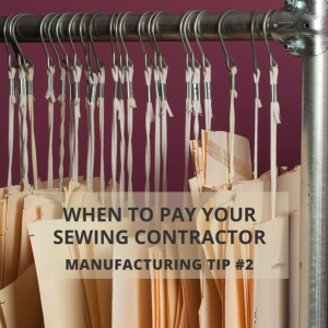 how clothing manufacturing factories get paid