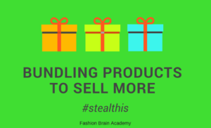 bundling products to increase increase average sale