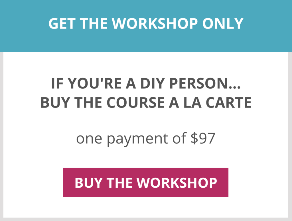 Buy Just The Workshop