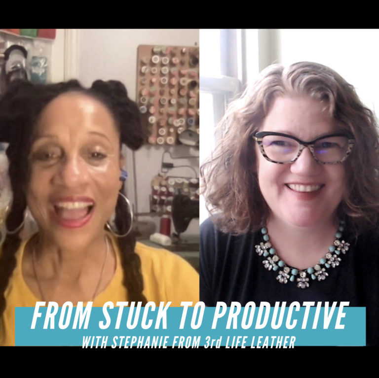 How Stephanie went from totally stuck to productive in 8 weeks