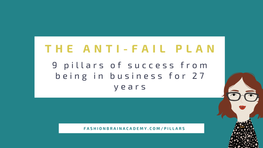 The Anti Fail Plan - 9 pillars of success from being in business for 27 years